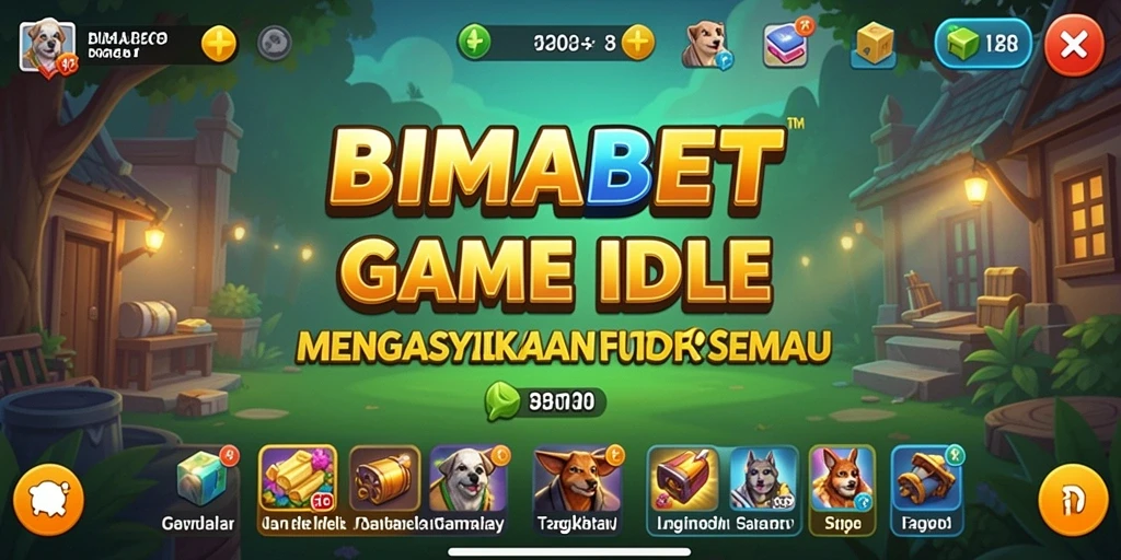 Tampilan gameplay <strong>BIMABET</strong> yang menarik dan interaktif dalam genre Idle.