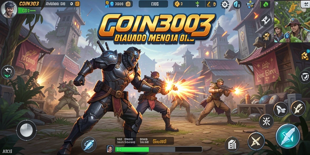 Tangkapan layar menampilkan pertarungan seru dalam <strong>COIN303</strong>.