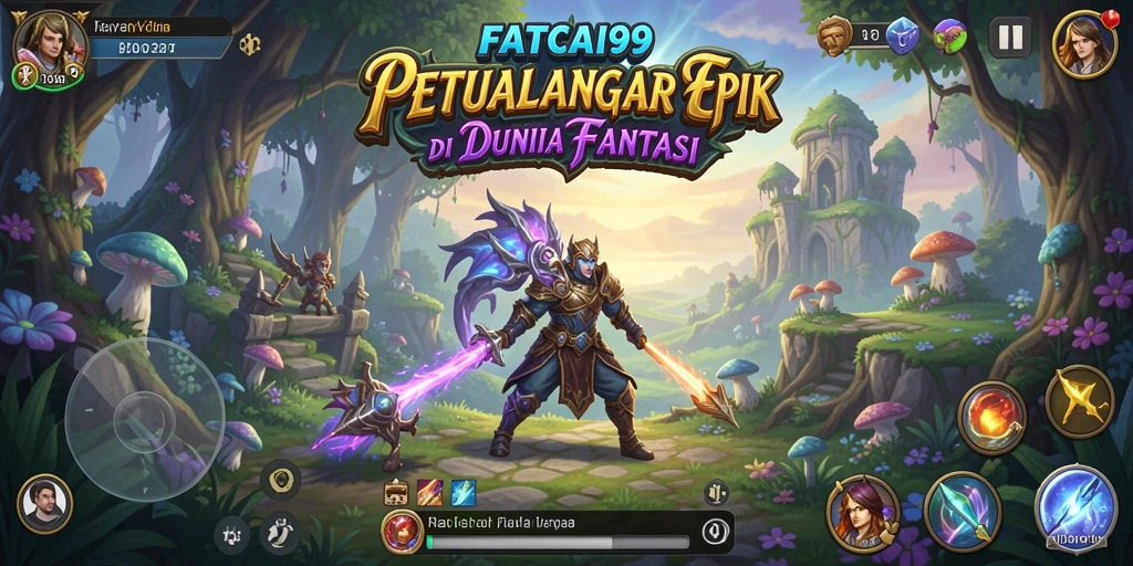 Screenshot gameplay yang menampilkan petualangan menarik di FATCAI99.