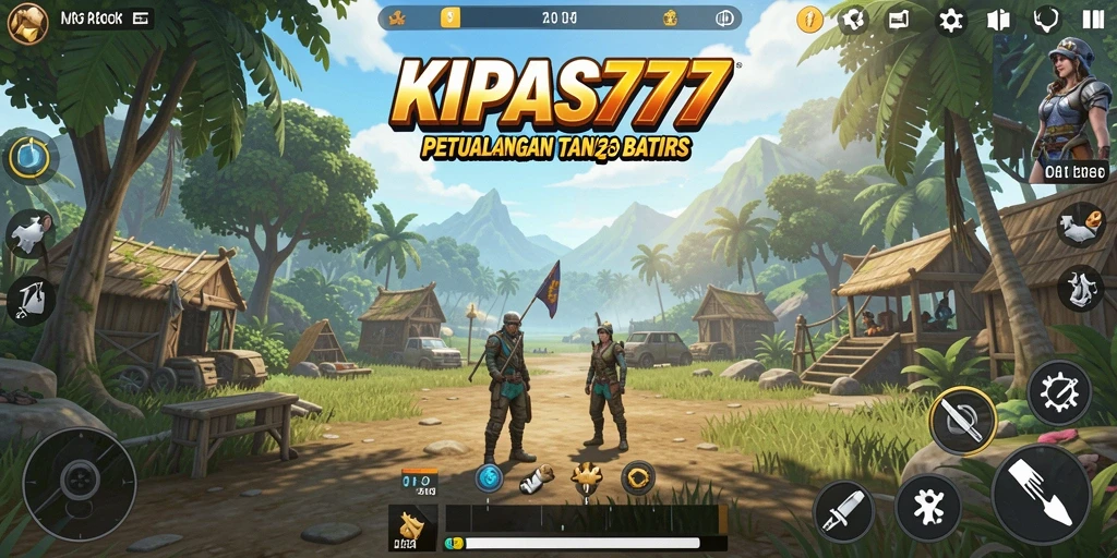 Tampilan gameplay KIPAS777 yang menakjubkan dalam dunia terbuka yang luas.