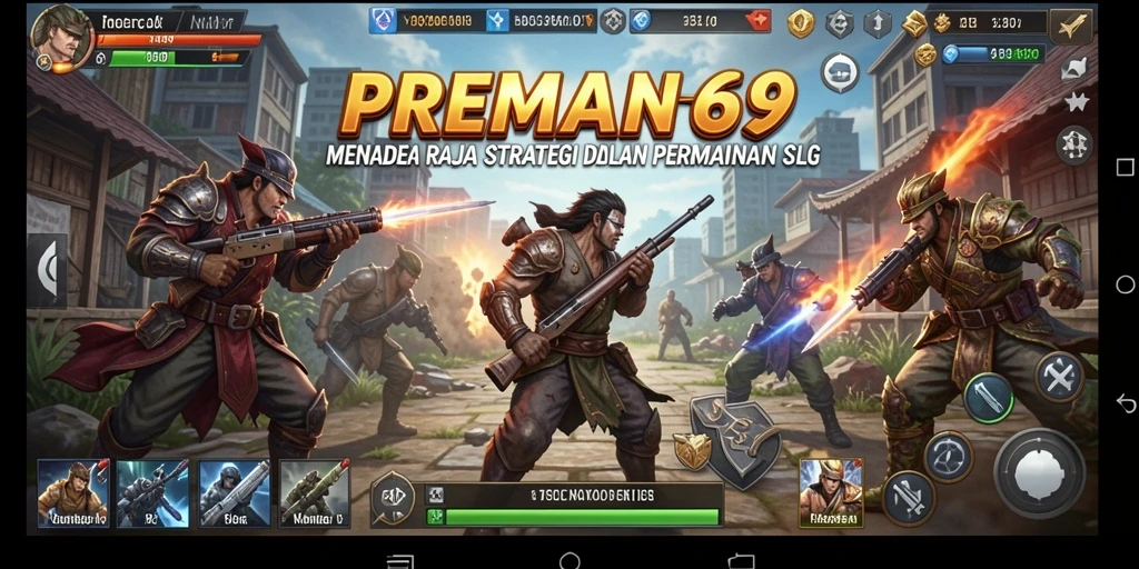 Tangkapan layar dari gameplay SLG yang seru di PREMAN69.