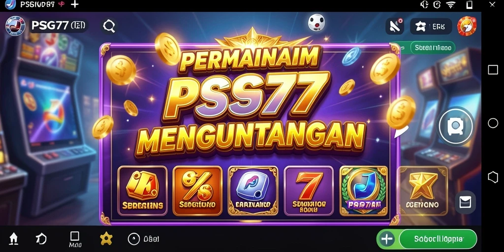 Screenshot gameplay Slot PSG77 yang menarik dan penuh aksi.